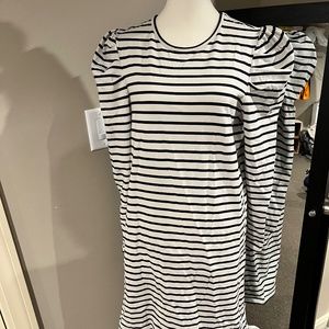 Boden 12L Knit striped dress